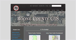 Desktop Screenshot of boonecountygis.com